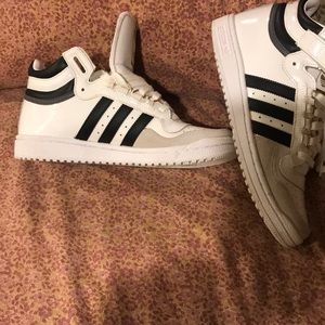 Pat & Leather White & Black Concord Adidas